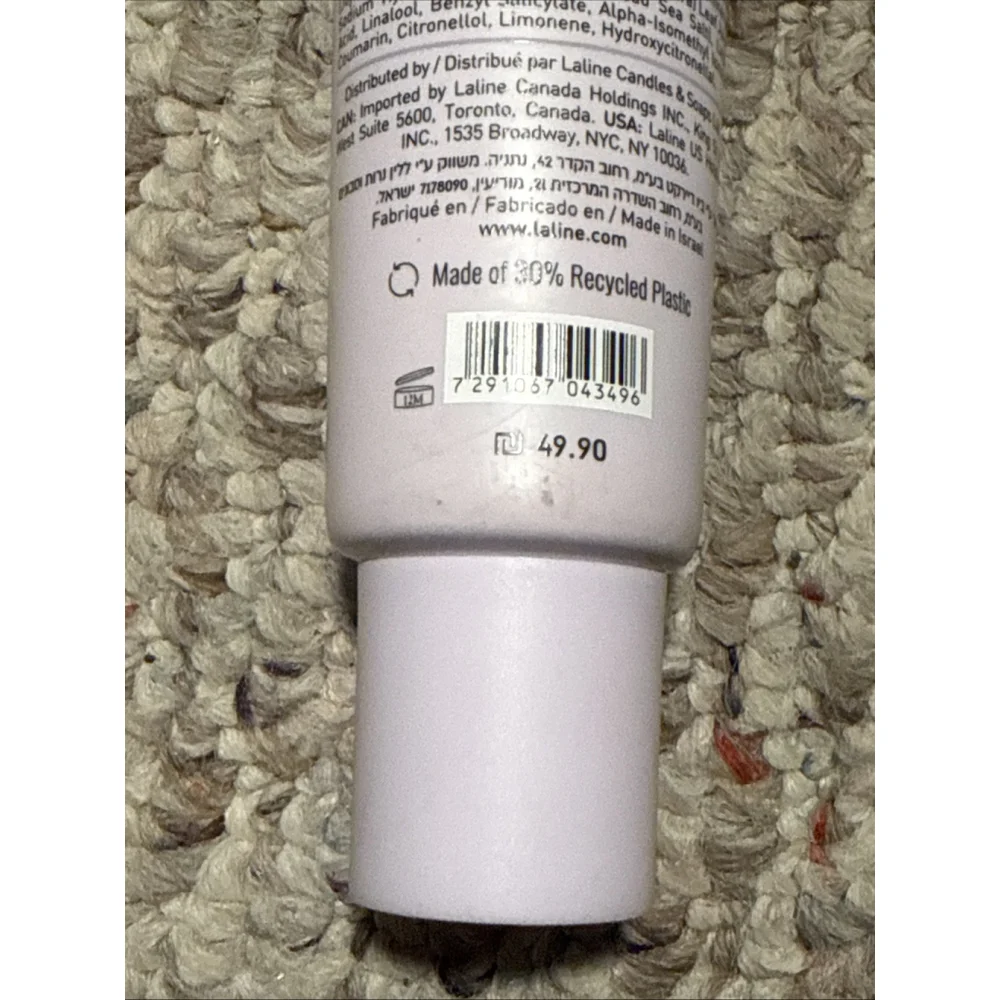 NEW Laline Violet Amber HAND CREAM Skin Moisture Barrier 100ml - 3.56oz
